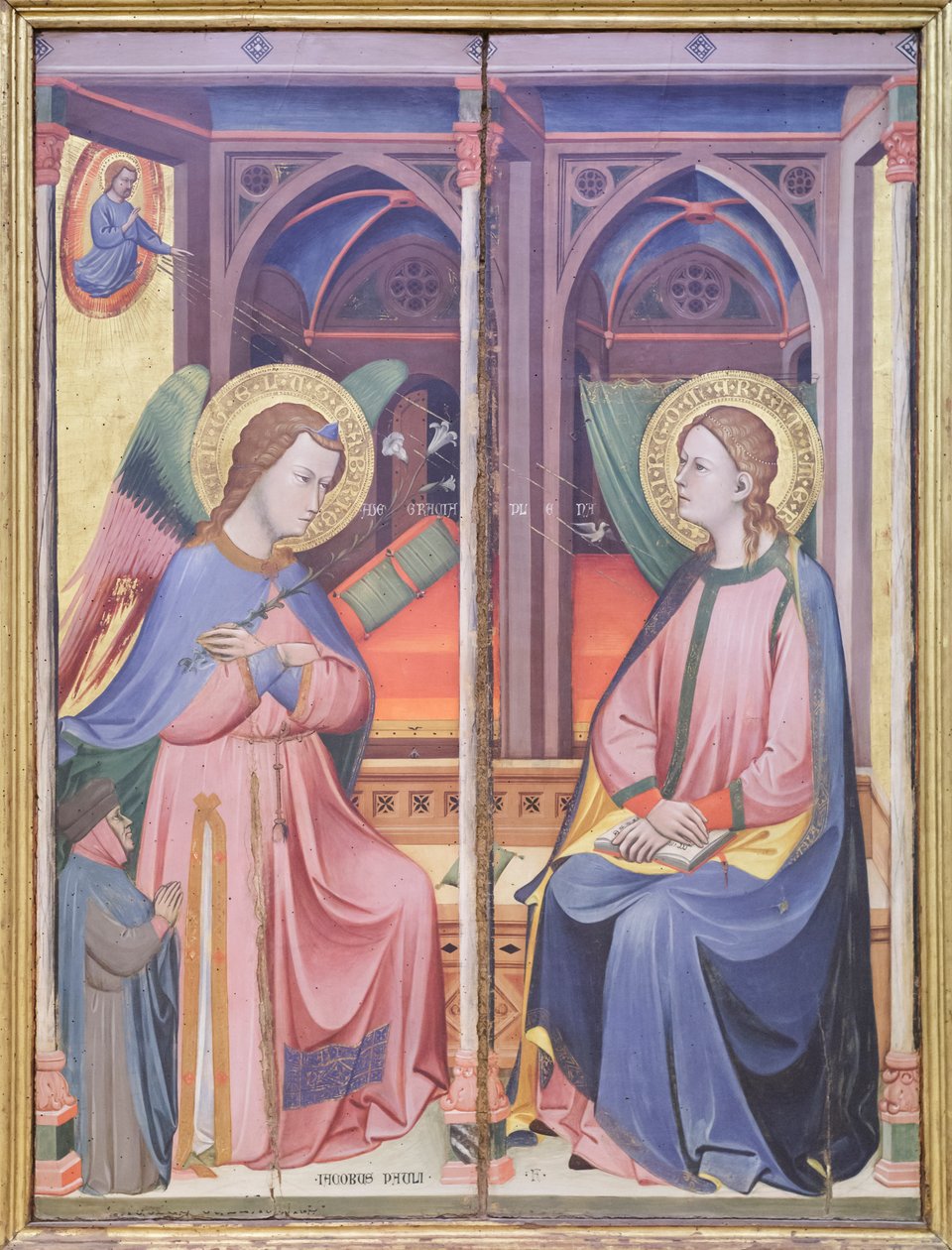 Annunciazione, c.1390 da Jacopo di Paolo