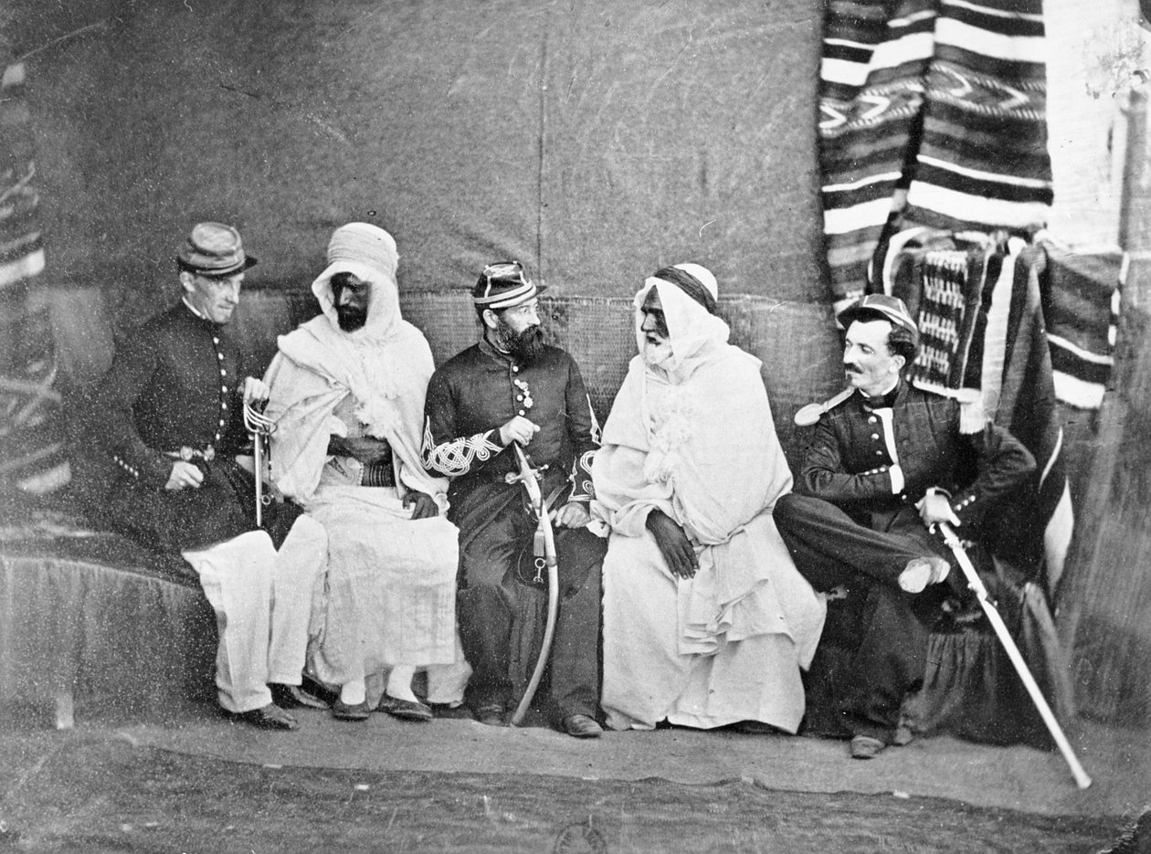 Il Bureau Arabe di Orano, c.1860-70 da Jacques Antoine Moulin