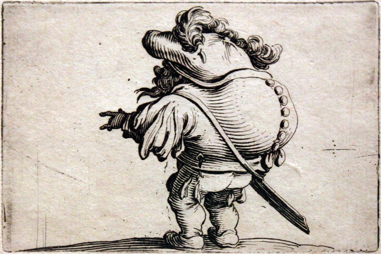 Varie Figure Gobbi da Jacques Callot