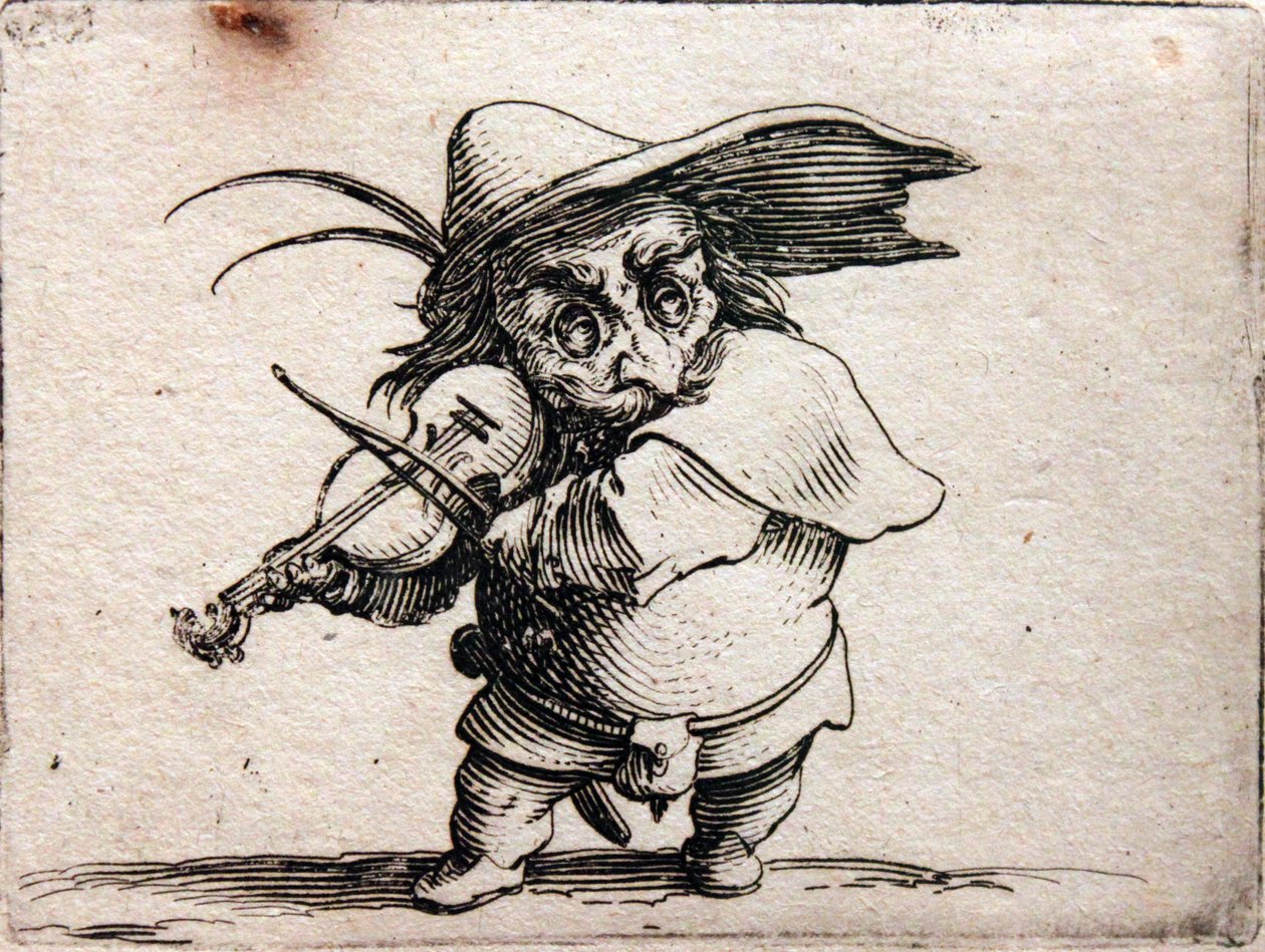 Varie Figure Gobbi da Jacques Callot