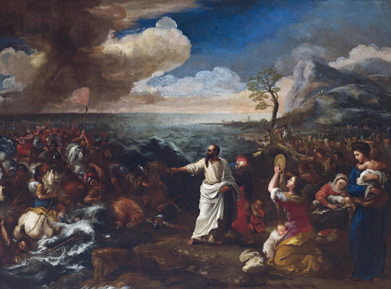 Il passaggio attraverso il Mar Rosso da Jacques Courtois