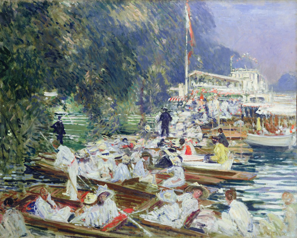 La regata da Jacques Emile Blanche