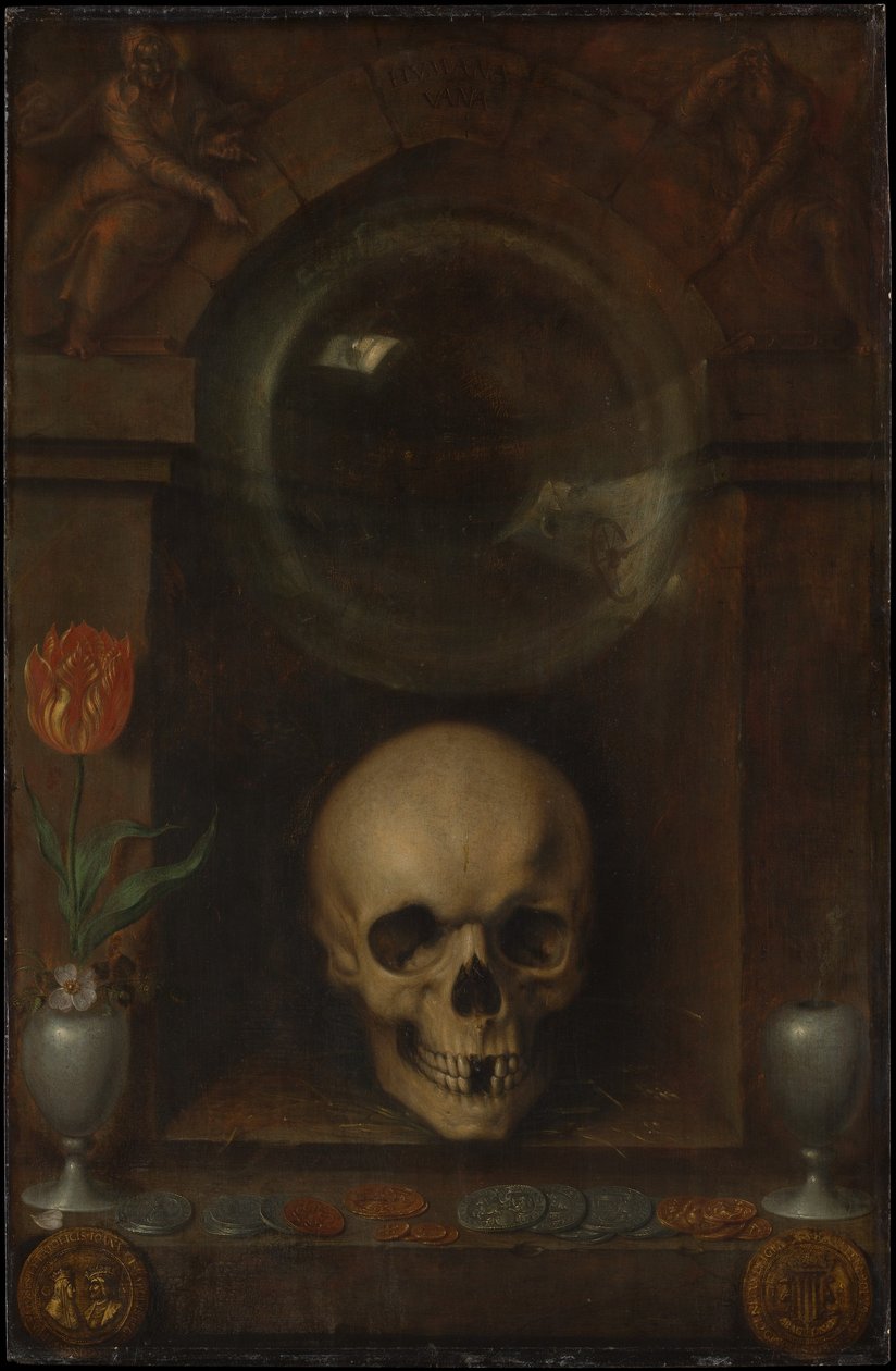 Vanitas natura morta, 1603 da Jacques II de Gheyn