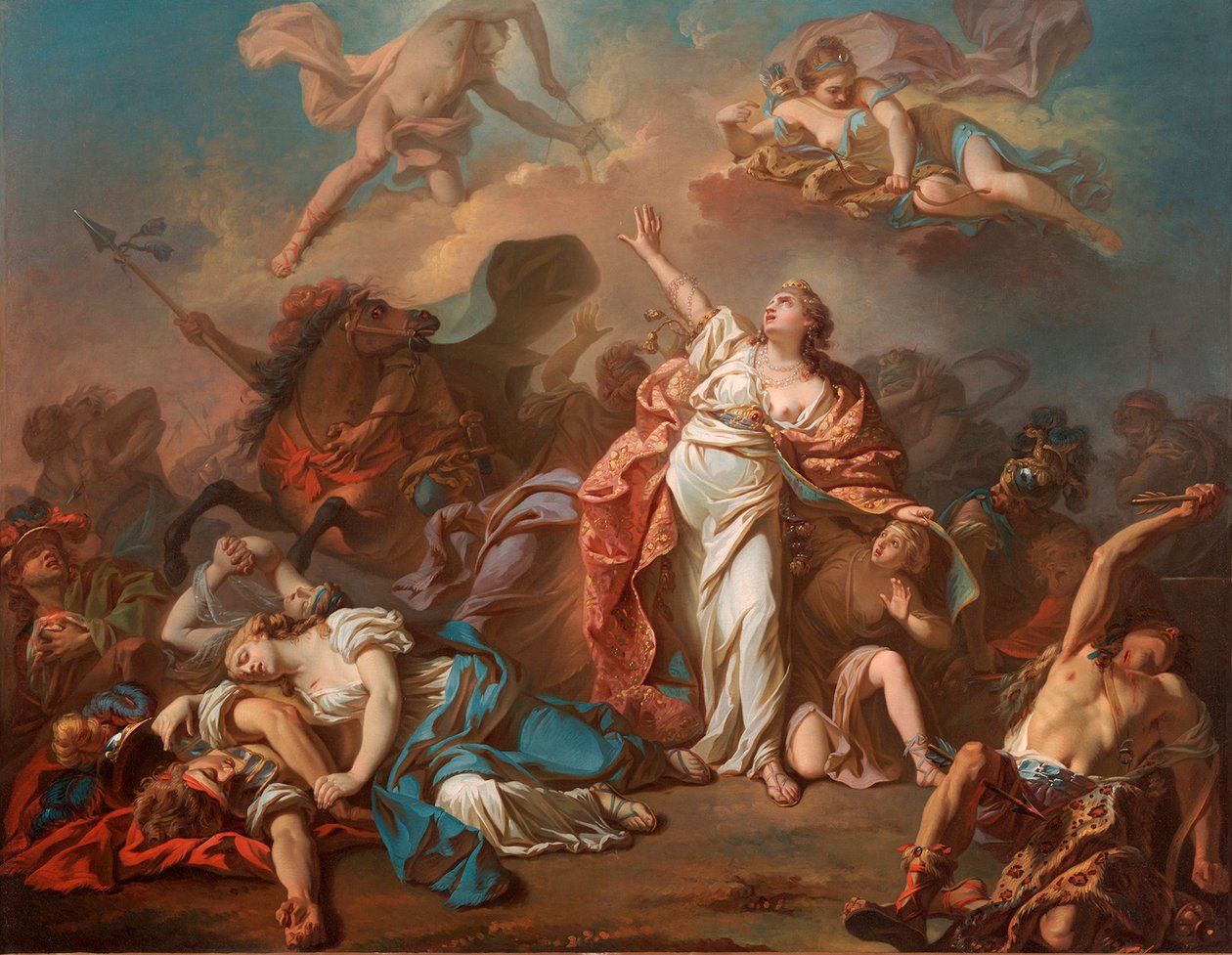 I Figli di Niobe da Jacques Louis David