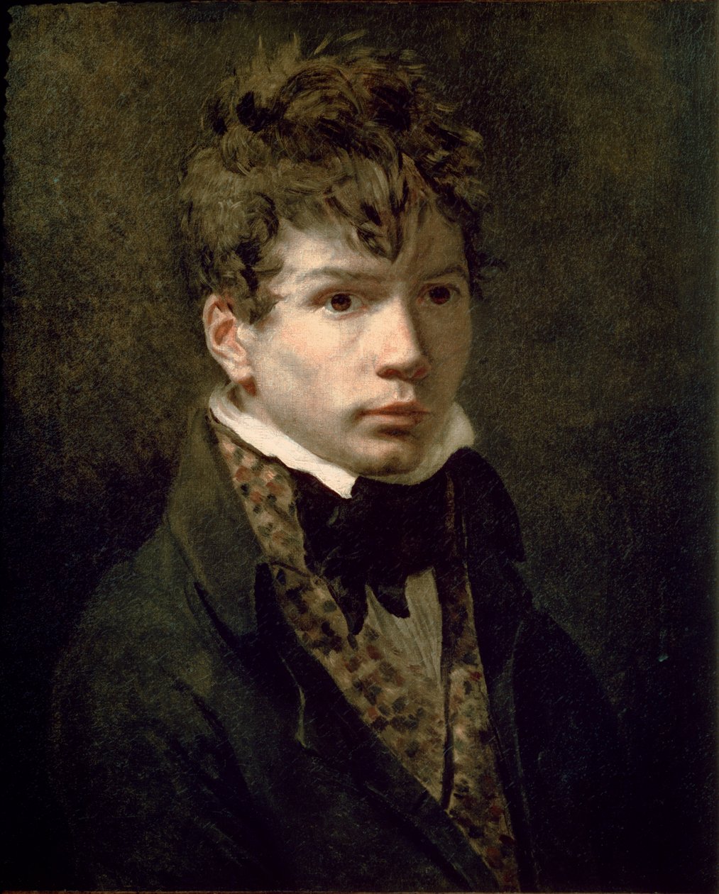Ritratto del giovane Ingres (1780-1867) 1790s da Jacques Louis David