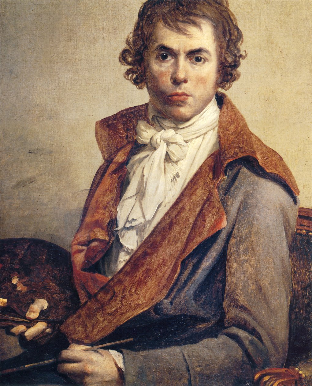 Autoritratto da Jacques Louis David