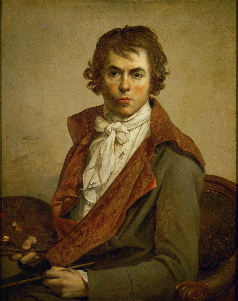 Autoritratto da Jacques Louis David