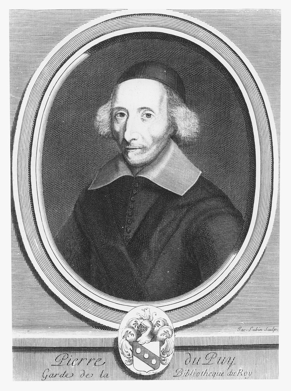 Ritratto di Pierre Dupuy da Jacques Lubin