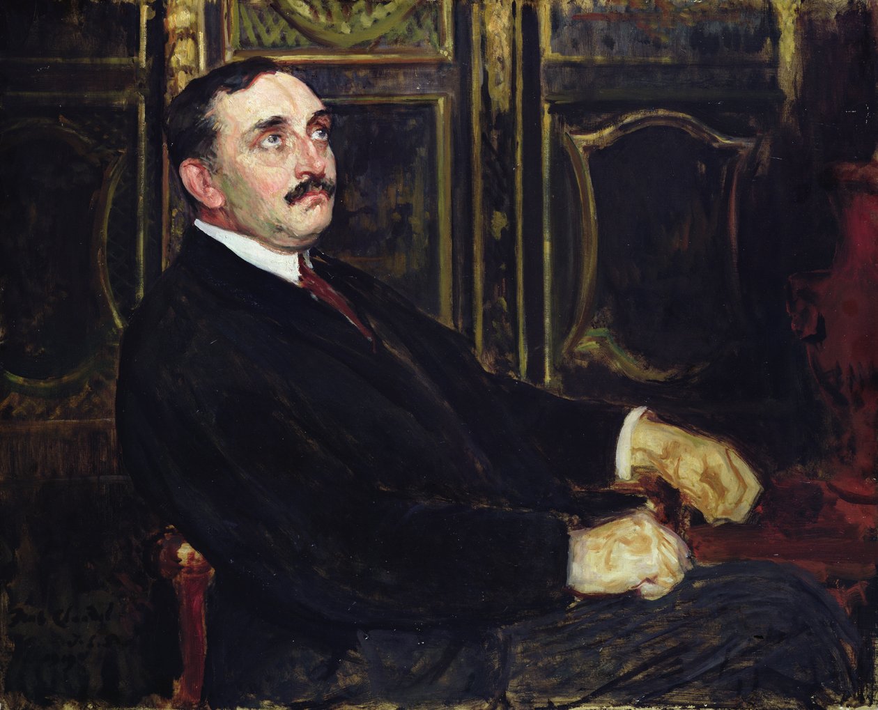 Paul Claudel (1868-1955) 1919 da Jacques Emile Blanche