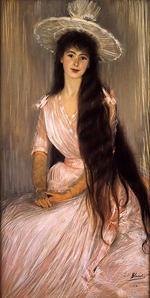 La rosa rosa da Jacques Emile Blanche
