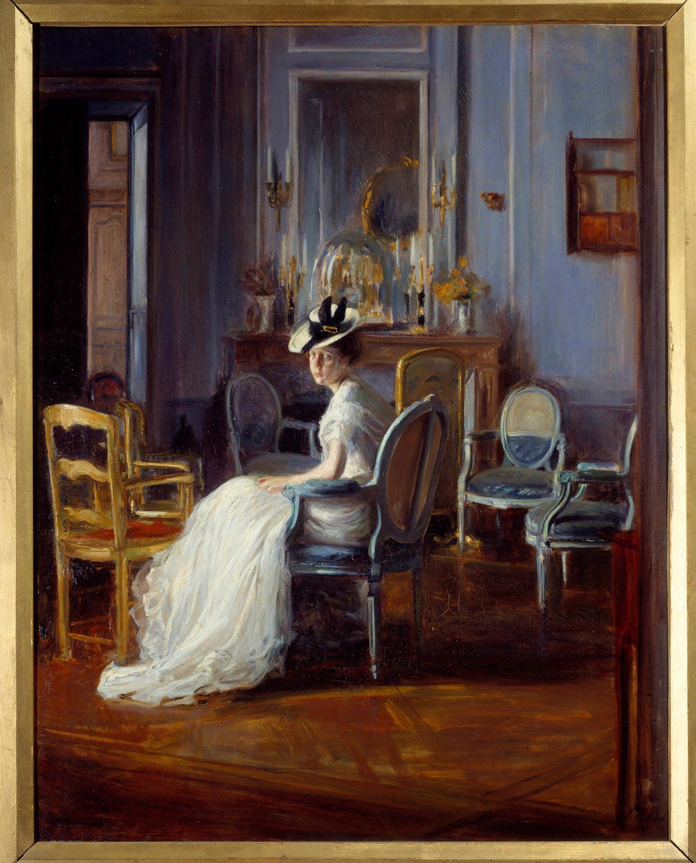 Il boudoir blu da Jacques Emile Blanche