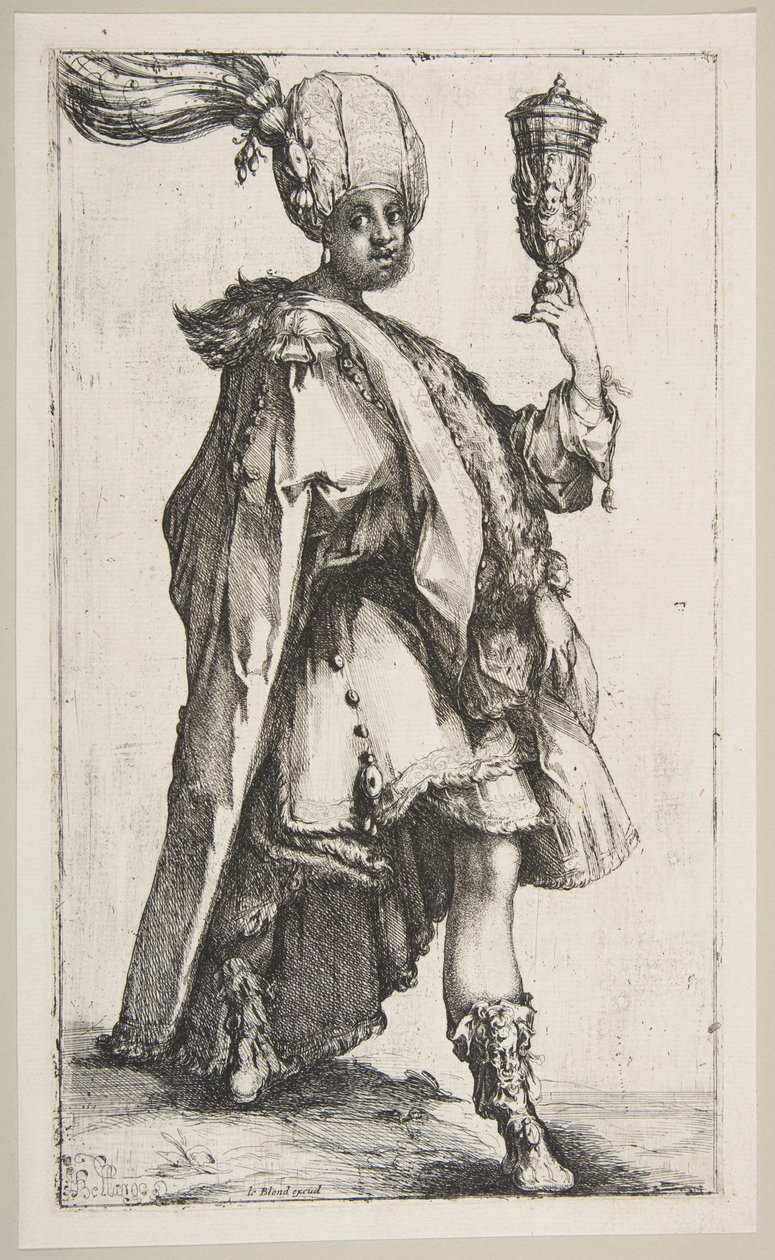 Balthasar, dalla serie Tre Magi da Jacques Bellange