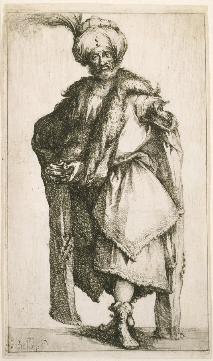 Caspar, c.1610 da Jacques Bellange