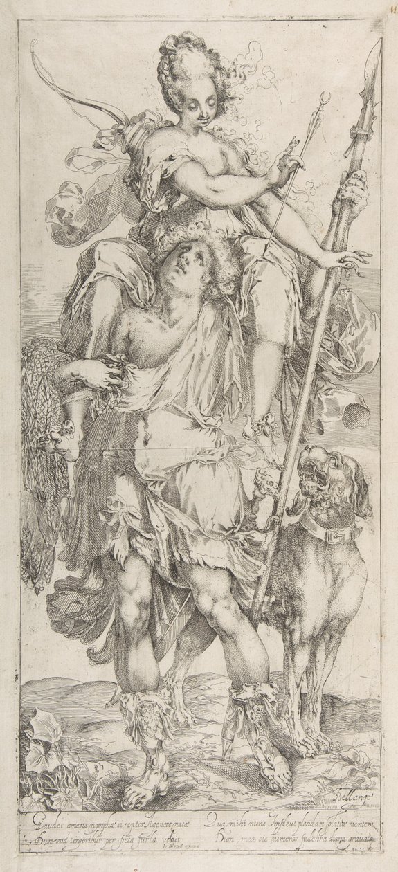 Diana e Orione da Jacques Bellange