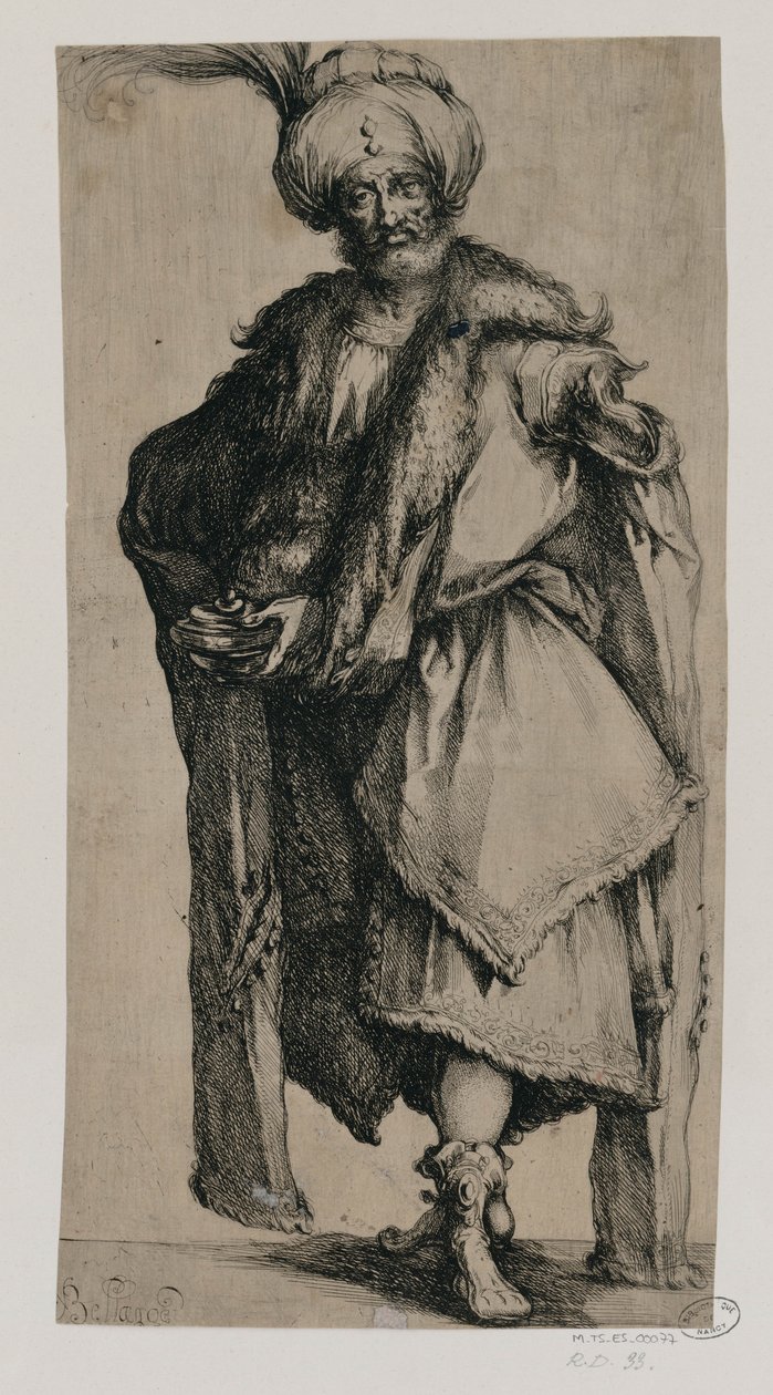 Gaspard: continuazione dei Re Magi da Jacques Bellange