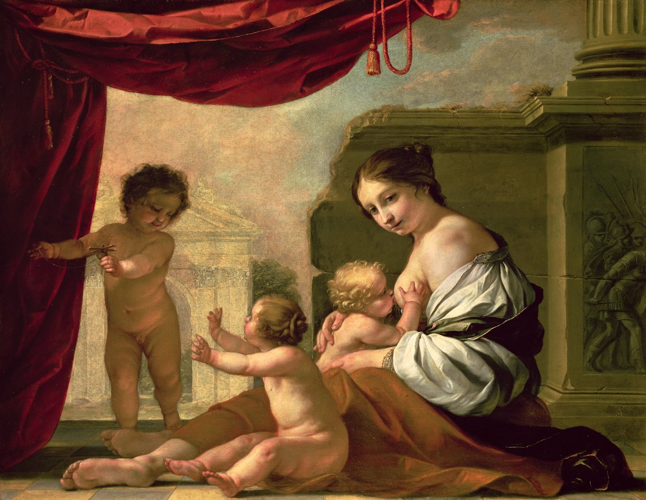 Allegoria della carità da Jacques Blanchard