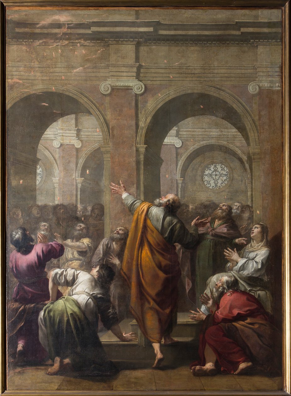 La discesa dello Spirito Santo da Jacques Blanchard