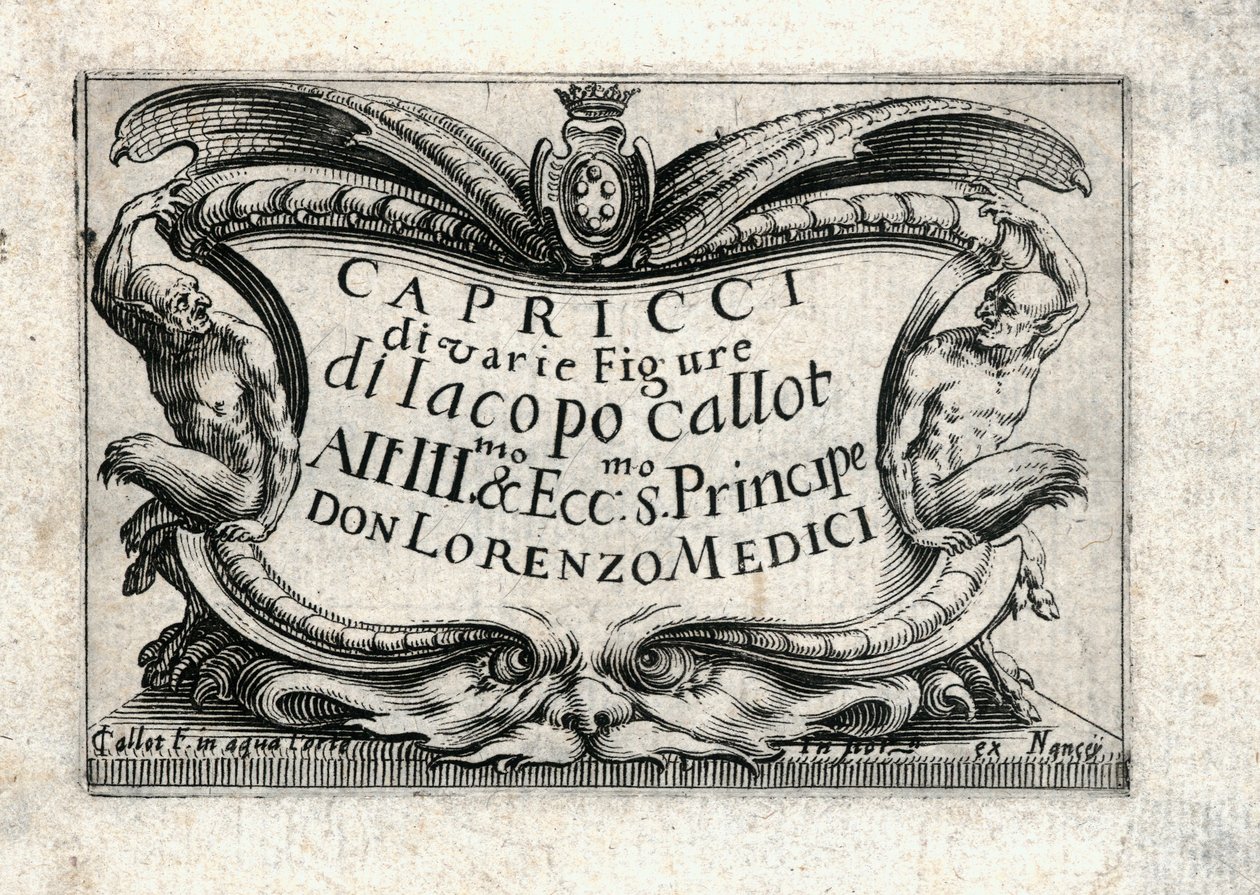 Capricci di varie figure da Jacques Callot