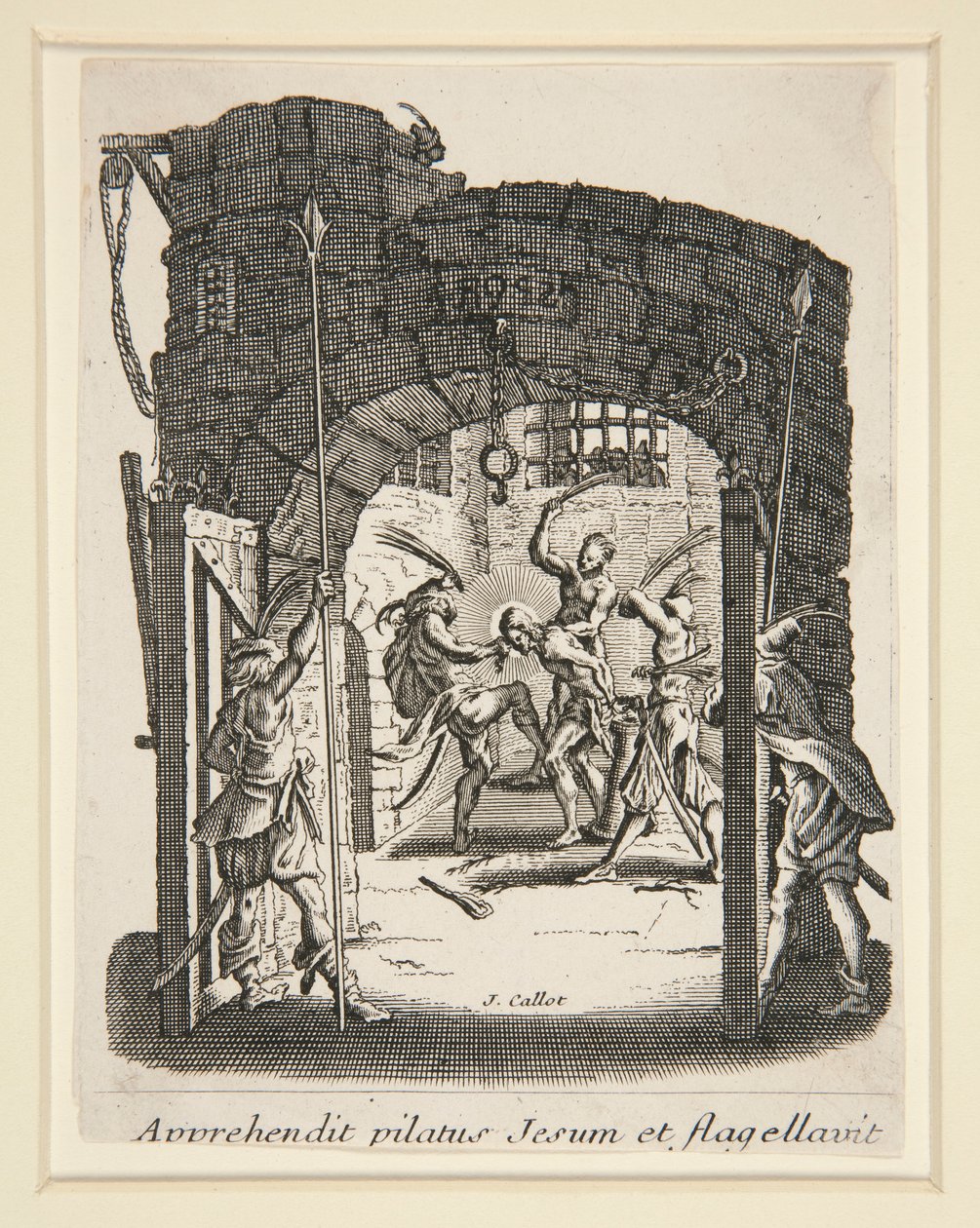 Copia dopo Le Couronnement d da Jacques Callot