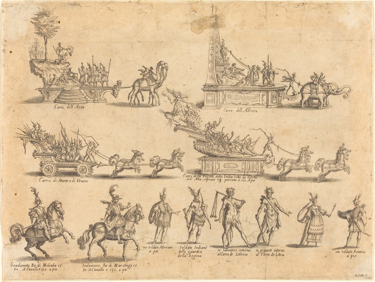 Carri e Partecipanti da Jacques Callot