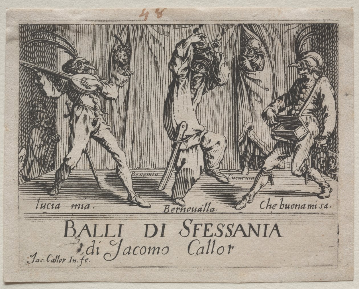 Frontespizio da Jacques Callot