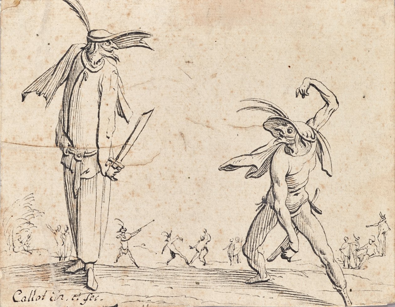 Gian Fritello e Ciurlo da Jacques Callot
