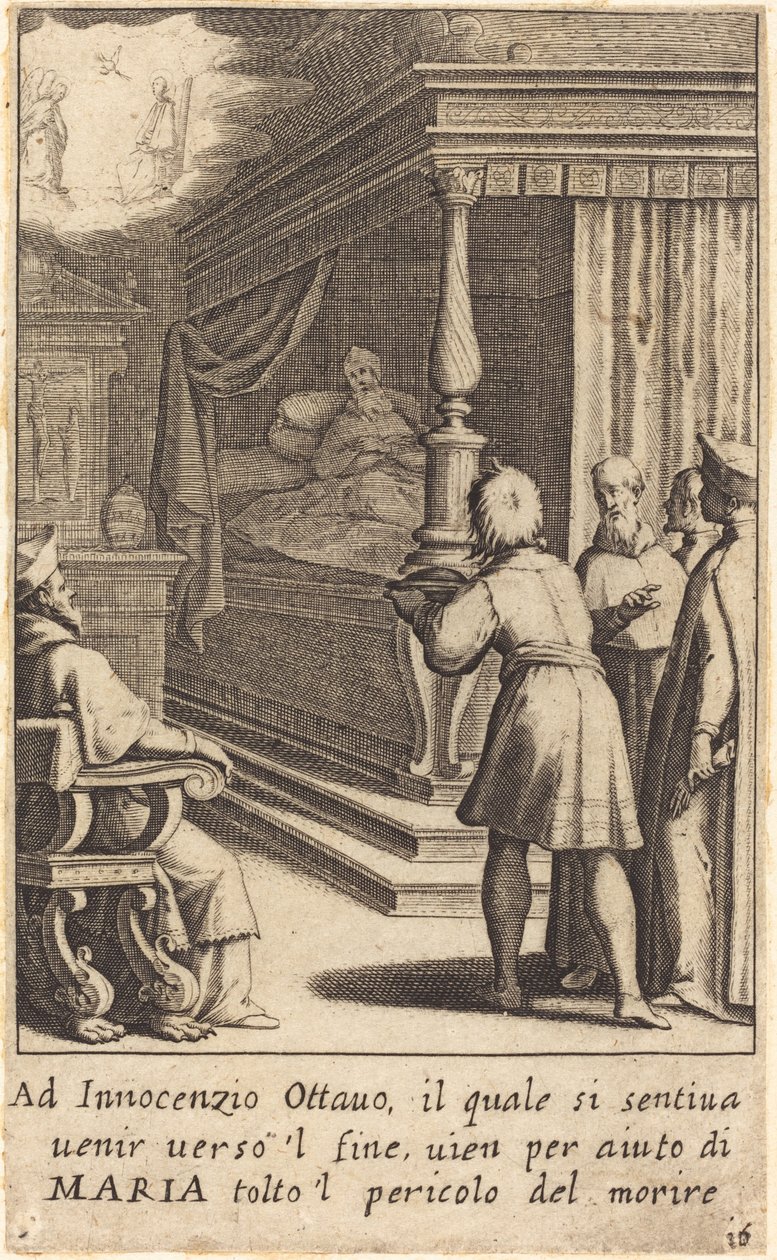 Innocenzo VIII da Jacques Callot