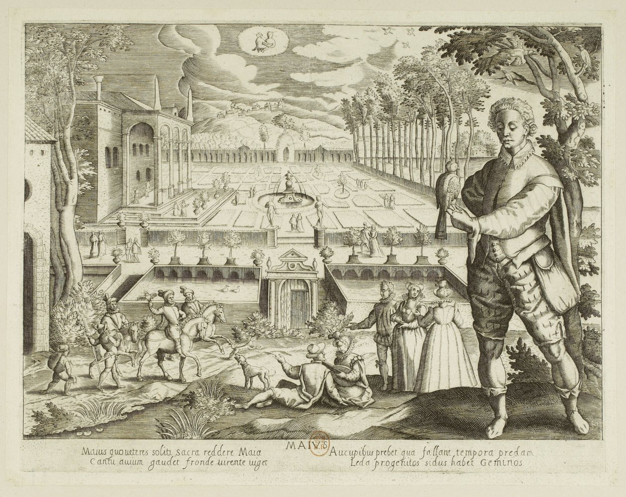 Mese 5, maggio da Jacques Callot