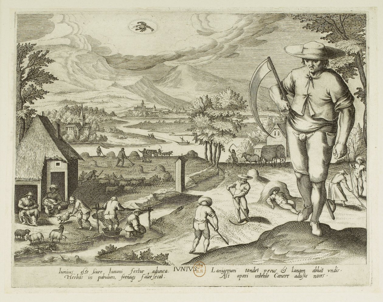 Mese 6, giugno da Jacques Callot