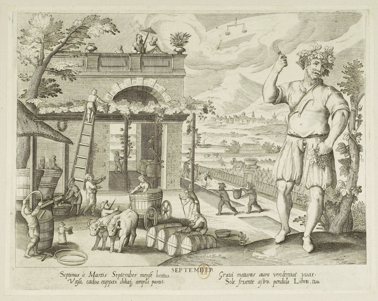 Mese 9, settembre da Jacques Callot
