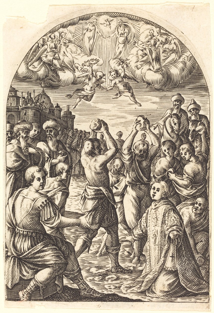 Martirio di Santo Stefano da Jacques Callot