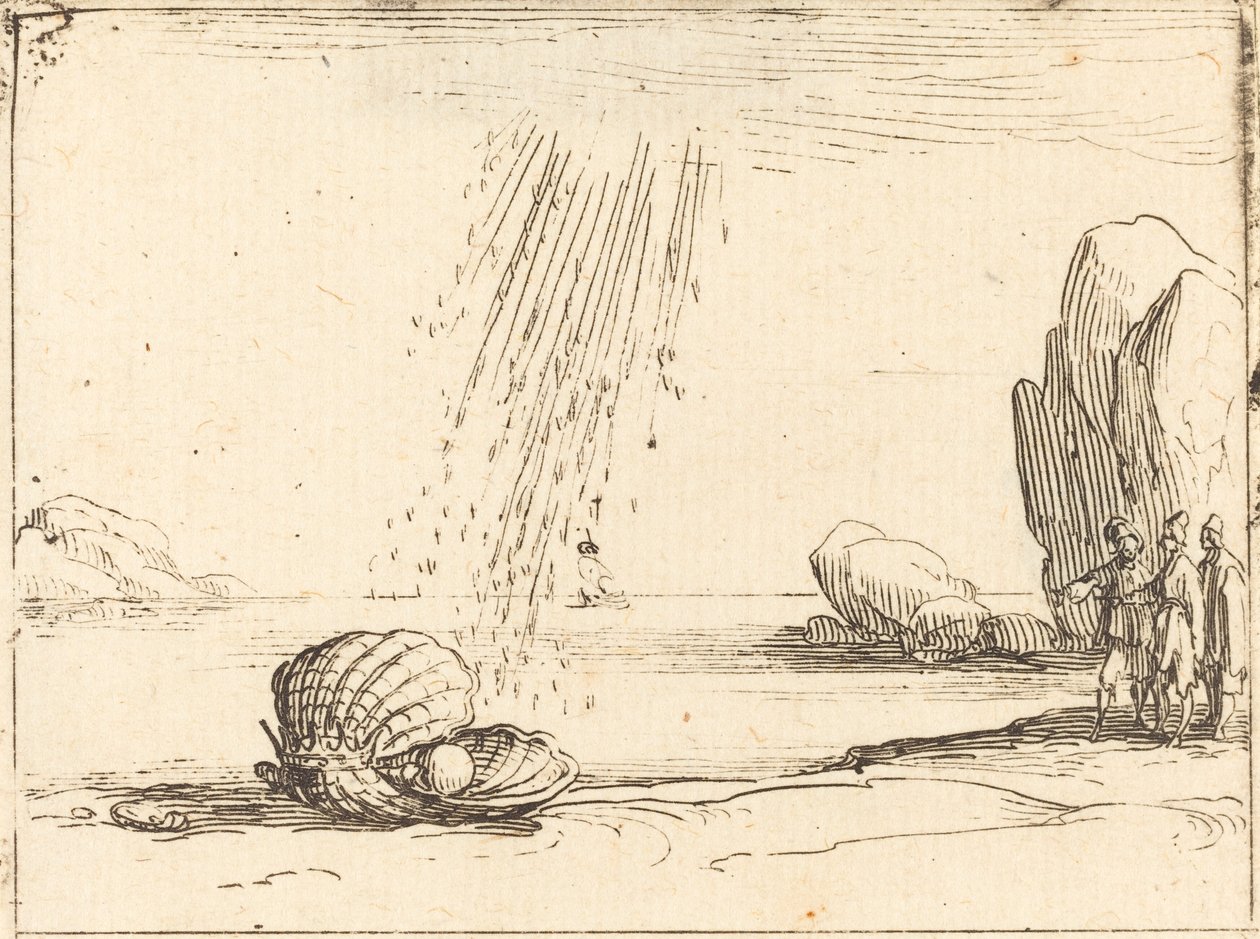 Ostrica con perla da Jacques Callot