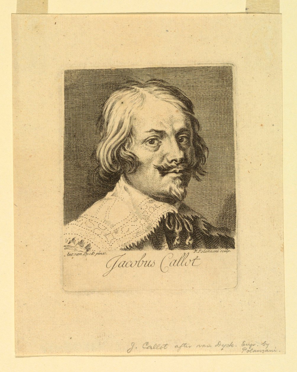 Ritratto di Jacques Callot da Jacques Callot