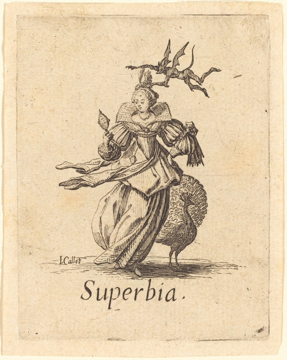 Orgoglio (Vanità) da Jacques Callot