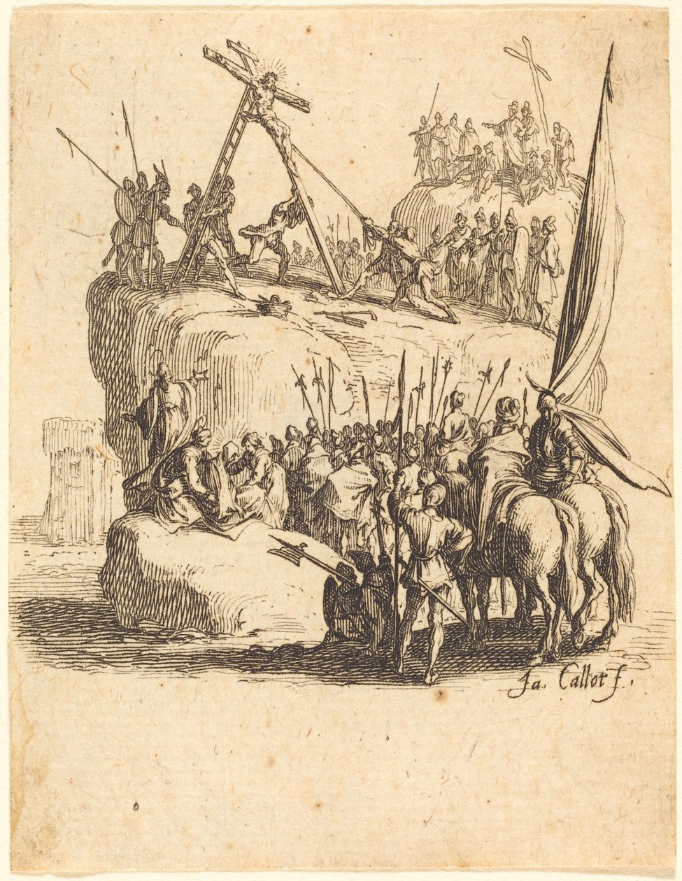 La crocifissione da Jacques Callot