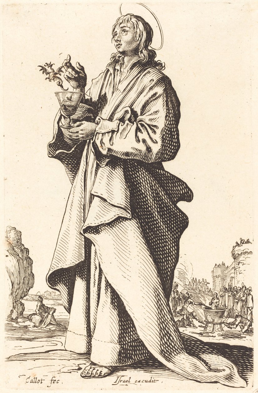San Giovanni Evangelista da Jacques Callot