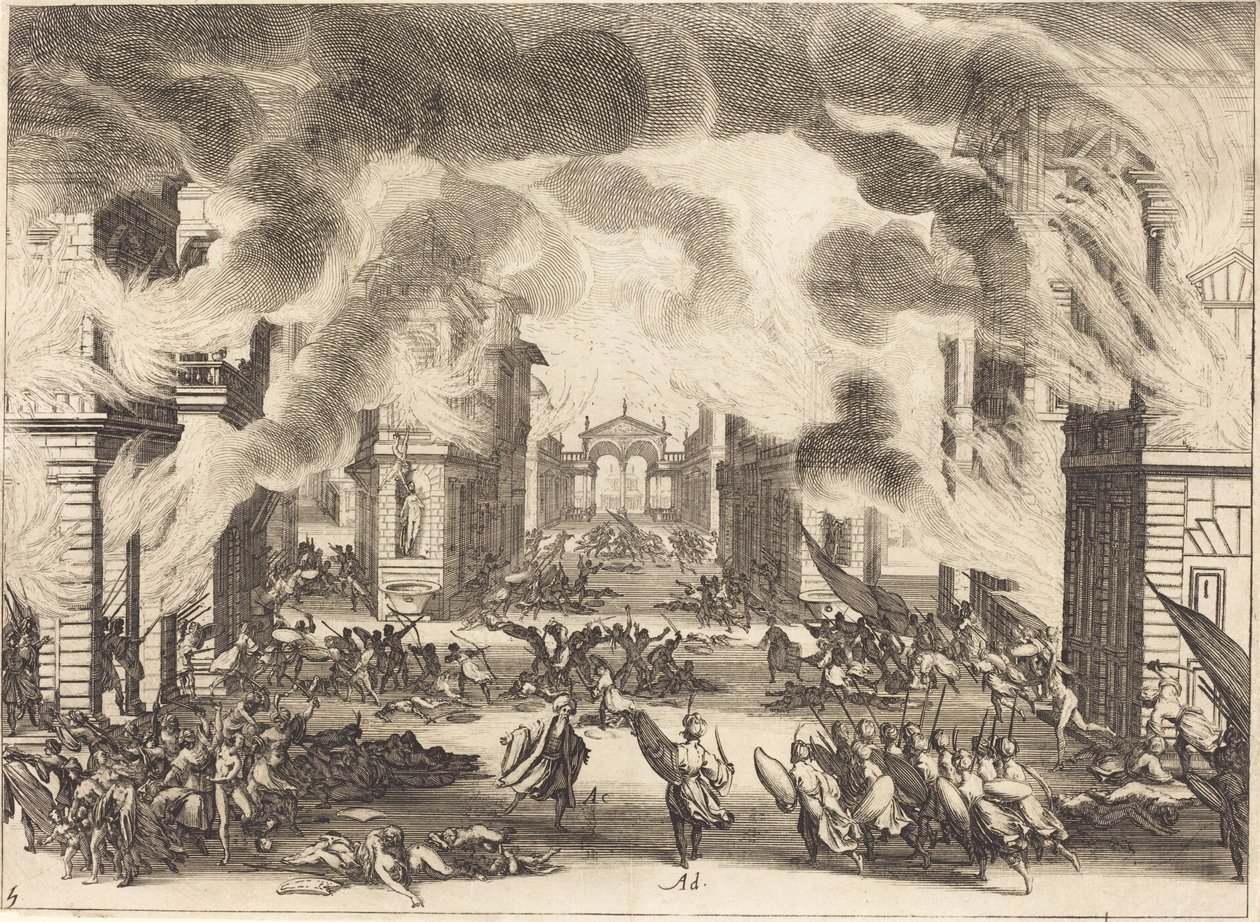 Solimano, Atto V da Jacques Callot