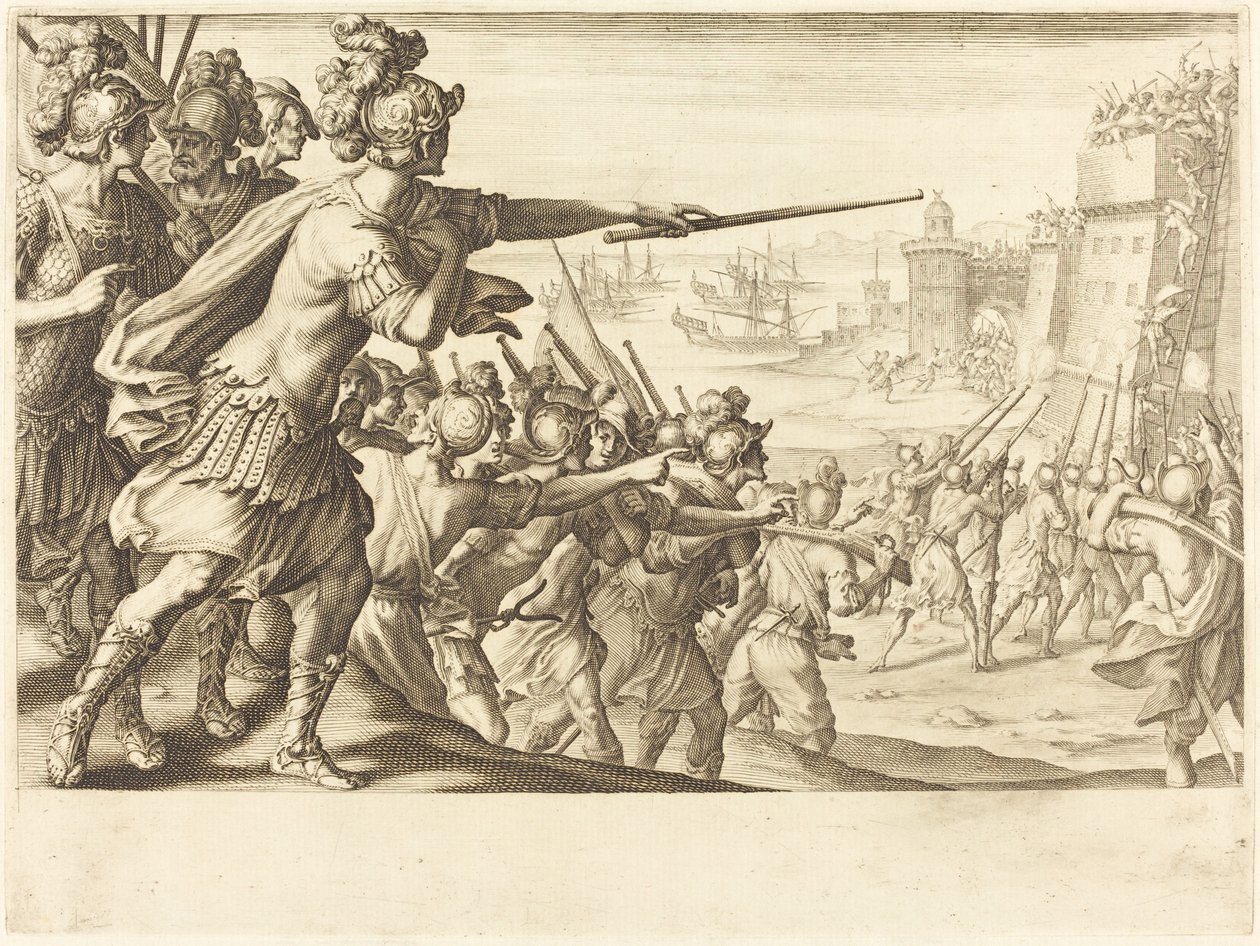 Presa di Bone da Jacques Callot