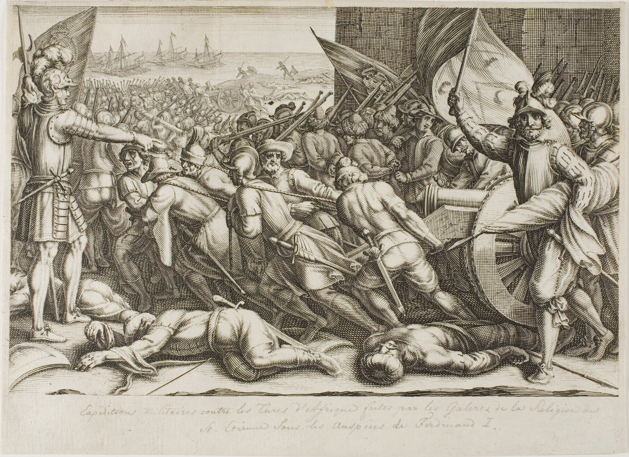 La partenza delle truppe da Jacques Callot