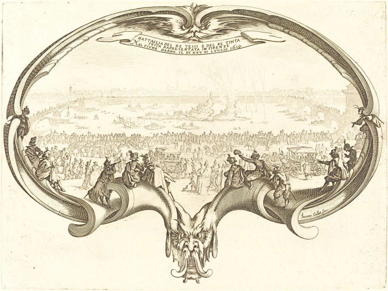 Il ventaglio, 1619 da Jacques Callot
