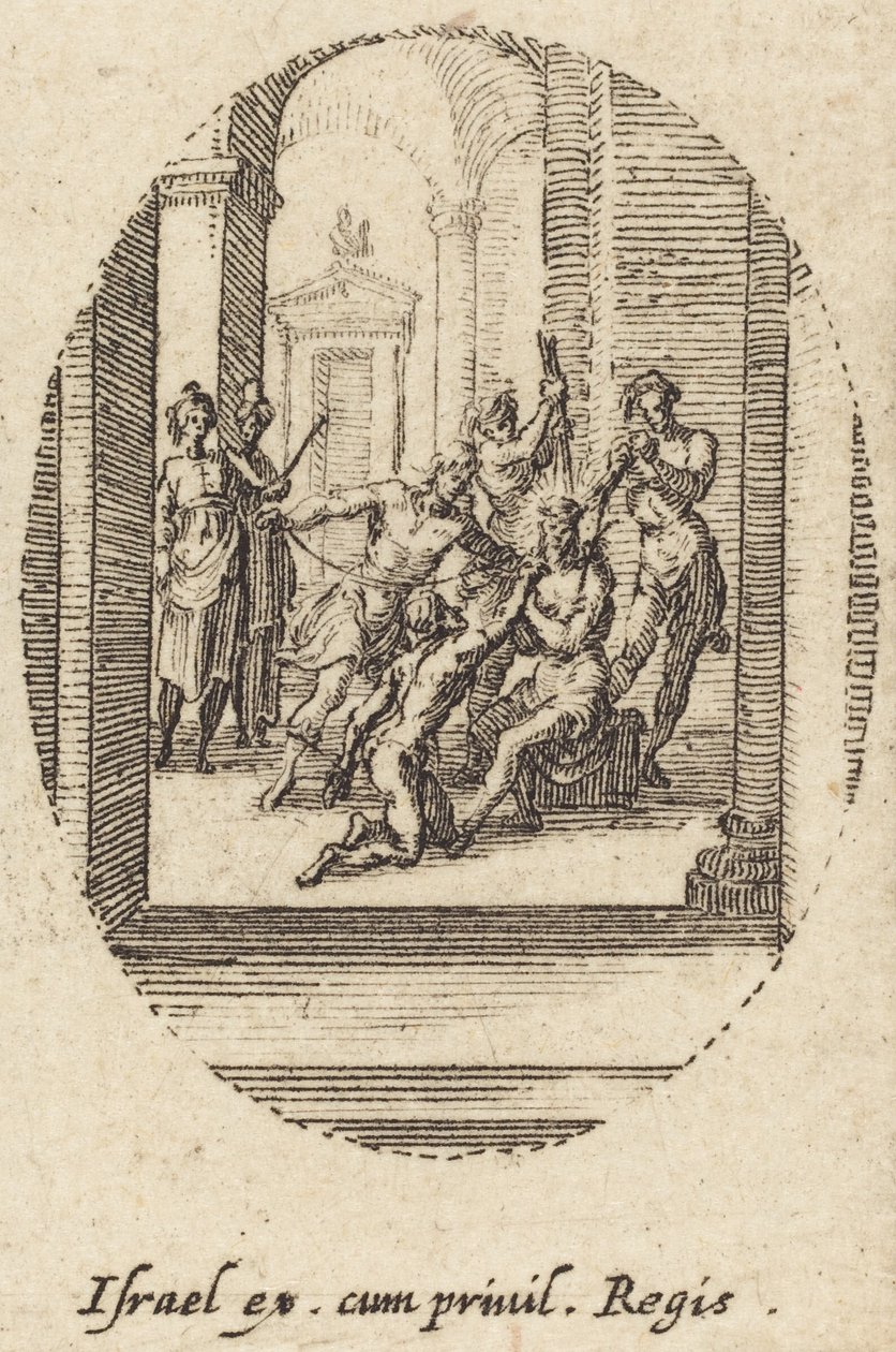 La flagellazione da Jacques Callot