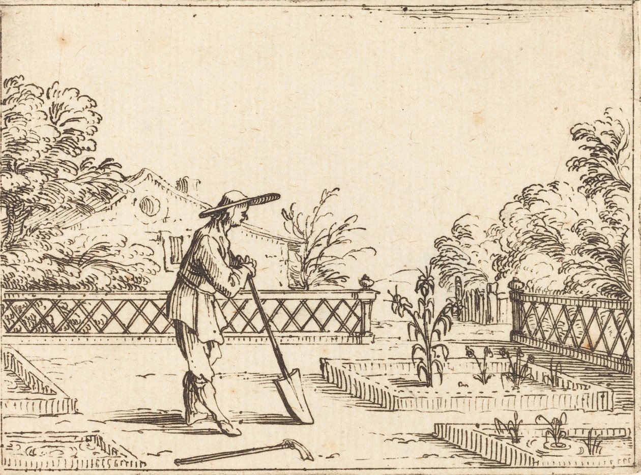 Il giardiniere da Jacques Callot