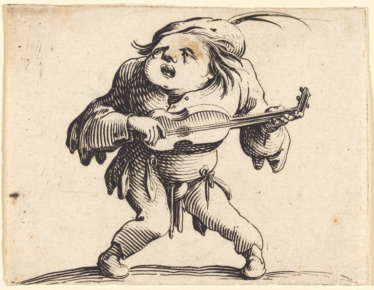 Il chitarrista da Jacques Callot
