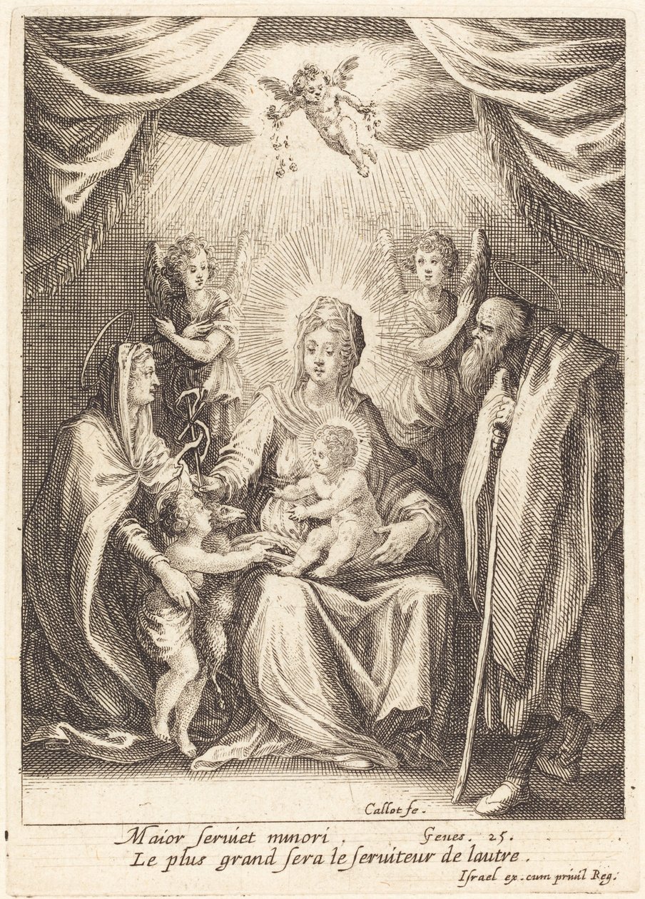 Gli omaggi del piccolo San Giovanni da Jacques Callot
