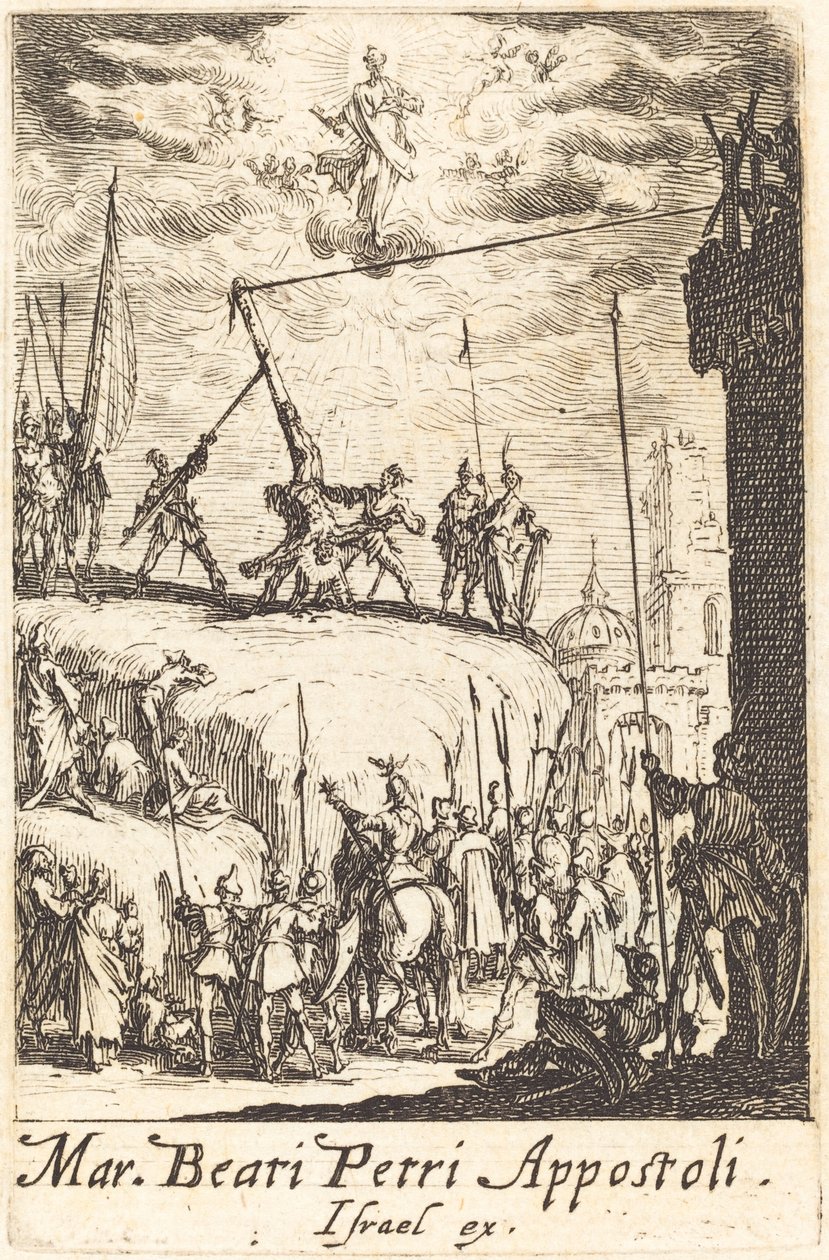 Il martirio di San Pietro da Jacques Callot