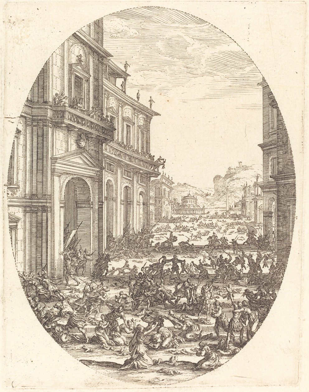 Il massacro degli innocenti da Jacques Callot