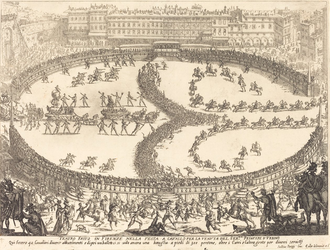 Vista del festival da Jacques Callot