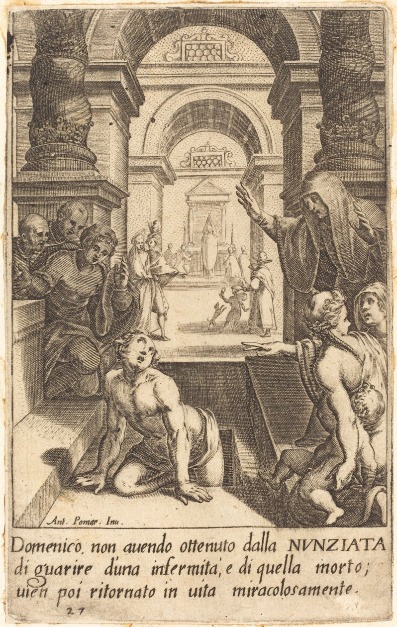 Domenico da Jacques Callot after Antonio Circignani