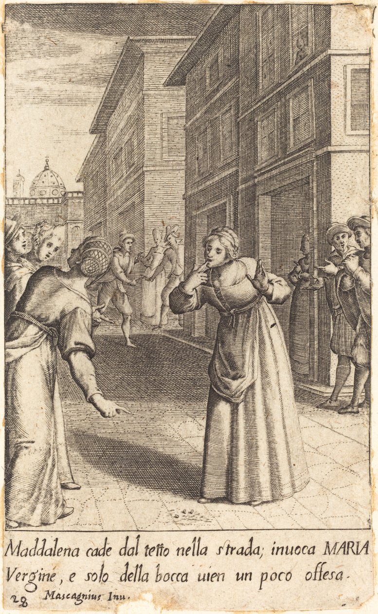 Maddalena da Jacques Callot after Donato Mascagni