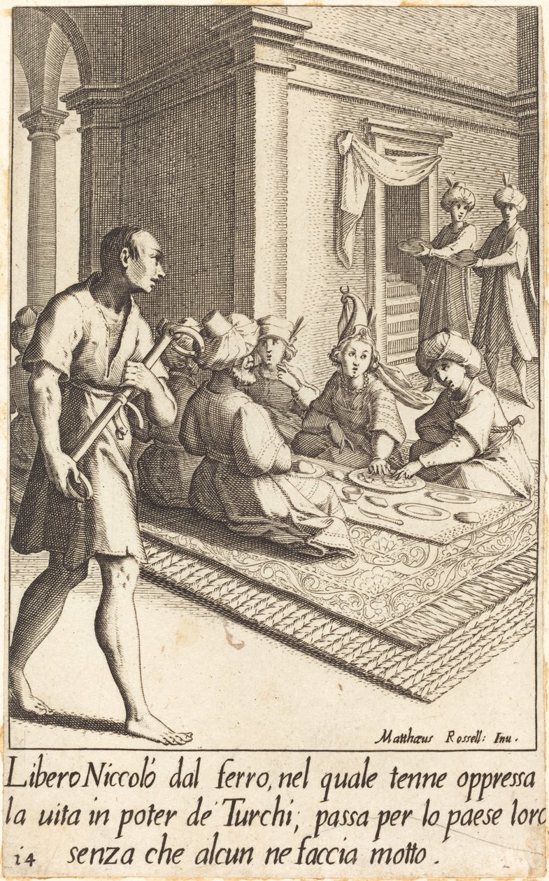Niccolò da Jacques Callot after Matteo Rosselli